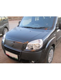 Зимняя накладка (матовая) Fiat Doblo 2006-2012 (верх)