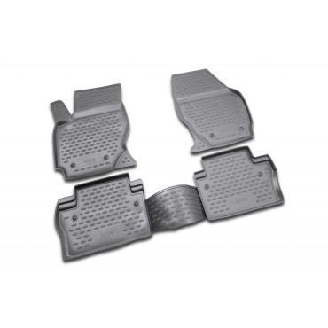 Коврики в салон VOLVO XC70 2007->, 4 шт. (полиуретан)<br />