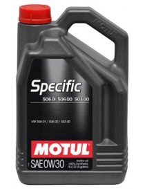 Моторное масло Motul SPECIFIC 506 01 506 00 503 00 0W-30 5 л.