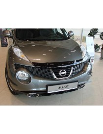 Дефлектор капота (мухобойка) Nissan Juke 2011-