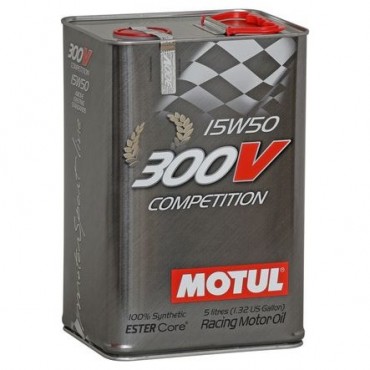 Моторное масло Motul 300V COMPETITION 15W-50 5 л.