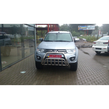 Защита переднего бампера (кенгурятник) Mitsubishi Pajero Sport 2008+