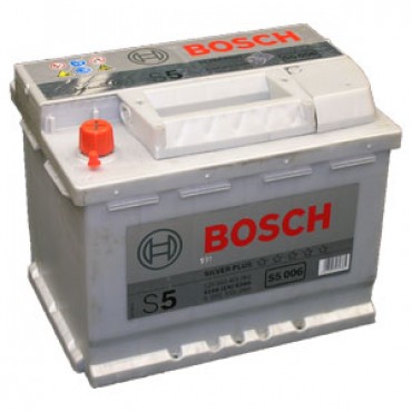 Аккумулятор 63Ah-12v BOSCH (S5006) (242x175x190),L,EN610