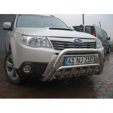 Защита переднего бампера (кенгурятник) Subaru Forester 2008+
