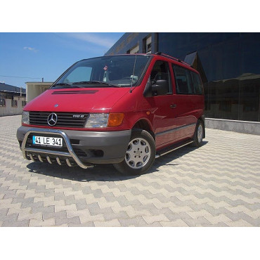 Защита переднего бампера (кенгурятник) Mercedes Vito 1996-2003