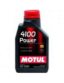 Моторное масло Motul POWER 4100 15W-50 1 л.