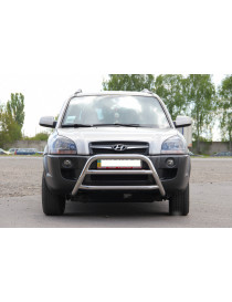 Защита переднего бампера (кенгурятник) Hyundai Tucson 2004+ Защита переднего бампера (кенгурятник) Hyundai Tucson 2004+