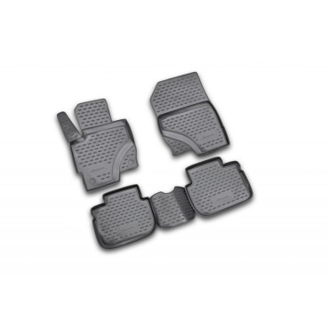 Коврики в салон MITSUBISHI Colt 5D 10/2009->, 4 шт. (полиуретан)<br />