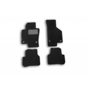 Коврики в салон VW Passat B7 2011->, сед., 4 шт. (текстиль)