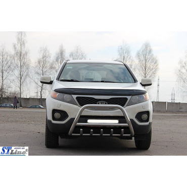 Защита переднего бампера (кенгурятник) Kia Sorento 2012+