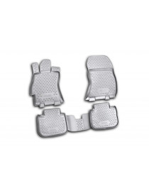 Коврики в салон SUBARU Outback 01/2010->, 4 шт. (полиуретан)<br />