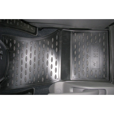 Коврики в салон HYUNDAI New H-1 2007->, 4 шт. (полиуретан)<br />