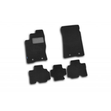 Коврики в салон SSANGYONG Kyron 2006->, внед., 5 шт. (текстиль)<br />