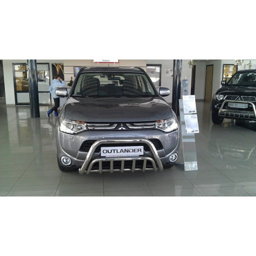 Защита переднего бампера (кенгурятник) Mitsubishi Outlander 2012+