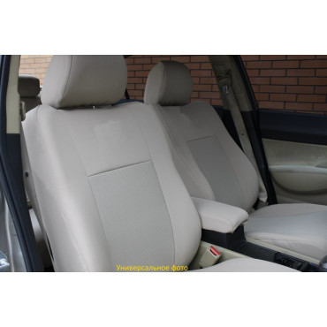 Чехлы салона Nissan Qashqai I +2 (7 мест) c 2009 г, /Беж