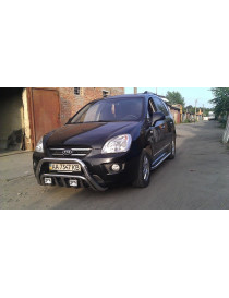 Защита переднего бампера (кенгурятник) Kia Carens 2006+