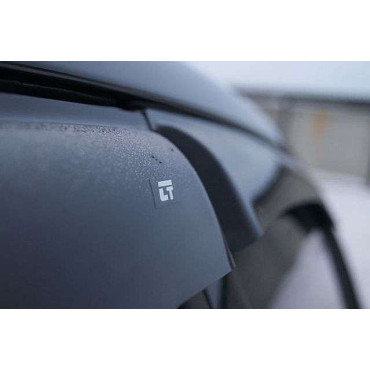 Дефлекторы окон (ветровики) Citroen C4 II Hb 2011 (ПЕРЕДНИЕ 2шт)