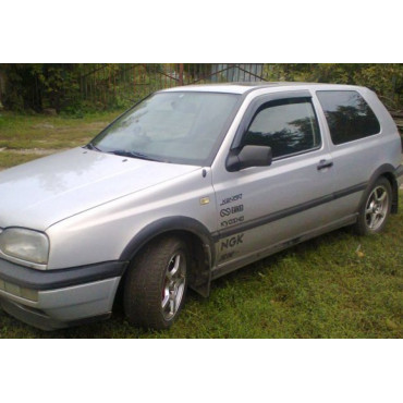 Дефлекторы окон (ветровики) Volkswagen Golf III 3d 1991-1997 Дефлекторы окон (ветровики) Volkswagen Golf III 3d 1991-1997
