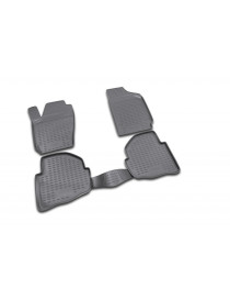 Коврики в салон VW Polo 02/2002-2009, 4 шт. (полиуретан)