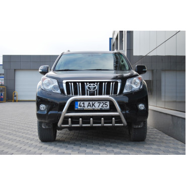 Защита переднего бампера (кенгурятник) Toyota Prado 150