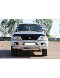 Защита переднего бампера (кенгурятник) Mitsubishi Pajero Sport 1996-2008