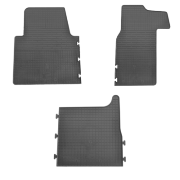 Коврики в салон Renault Master III 11-/ Opel Movano II 11- (передние-3 шт)