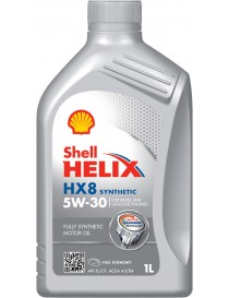Масло моторное SHELL Helix HX8 SAE 5W-30 SN/CF (Канистра 1л)