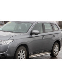 Пороги Mitsubishi Outlander 2012- /диаметр 50