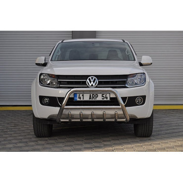 Защита переднего бампера (кенгурятник) Vw Amarok 2010+