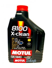 Моторное масло Motul X-CLEAN 8100 5W-40 2 л.