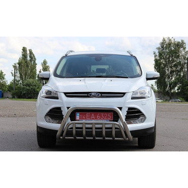 Защита переднего бампера (кенгурятник) Ford Kuga 2013+
