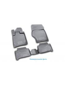 Коврики в салон TOYOTA Sienna, 2013-> 4 шт. (полиуретан)<br />
