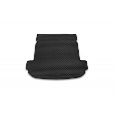 Коврик в багажник KIA Sorento, 2015->, внед., 7 мест, длин., 1 шт. (полиуретан)<br />