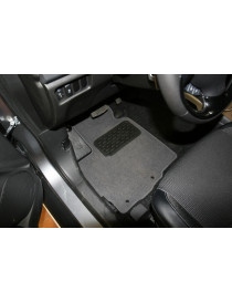 Коврики в салон PEUGEOT 4008 АКПП 2012->, внед., 5 шт. (текстиль)<br />