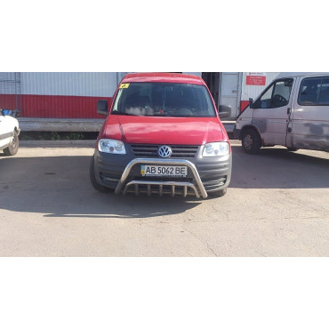 Защита переднего бампера (кенгурятник) VW Caddy 2010+