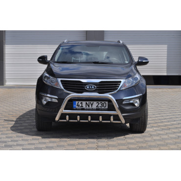 Защита переднего бампера (кенгурятник) Kia Sportage с 2010…