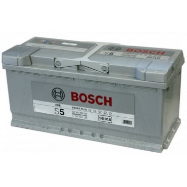 Аккумулятор 110Ah-12v BOSCH (S5015) (393x175x190),R,EN920