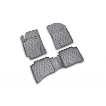 Коврики в салон GEELY MK 2006->, 4 шт. (полиуретан)<br />