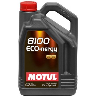 Моторное масло Motul ECO-CLEAN 8100 0W-30 5 л.